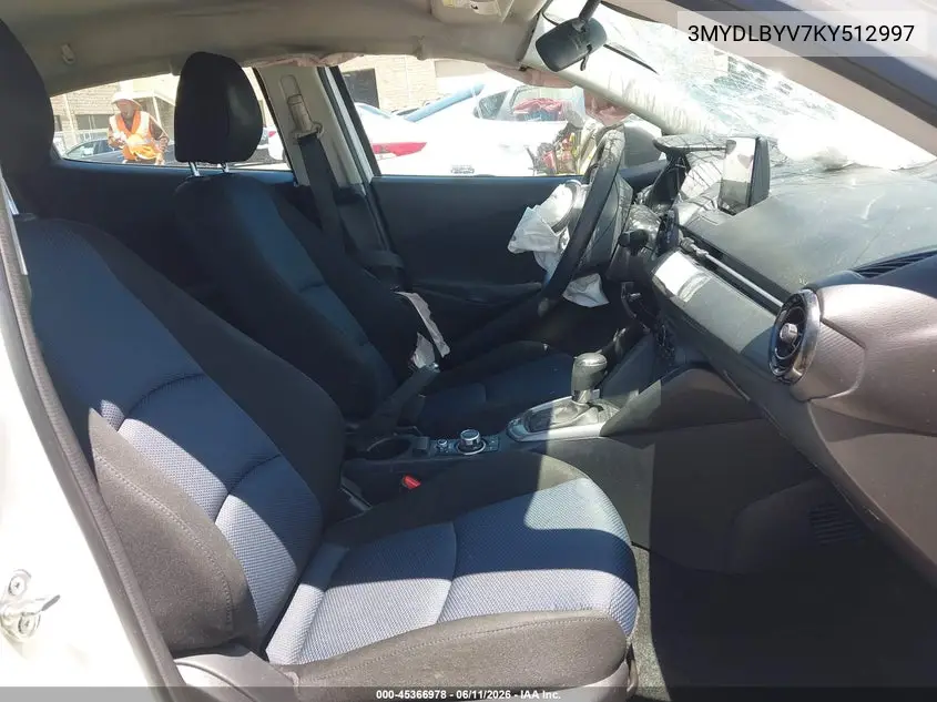 2019 Toyota Yaris L VIN: 3MYDLBYV7KY512997 Lot: 45366978