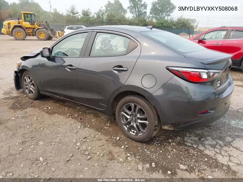 2019 Toyota Yaris Le VIN: 3MYDLBYVXKY508068 Lot: 45637460