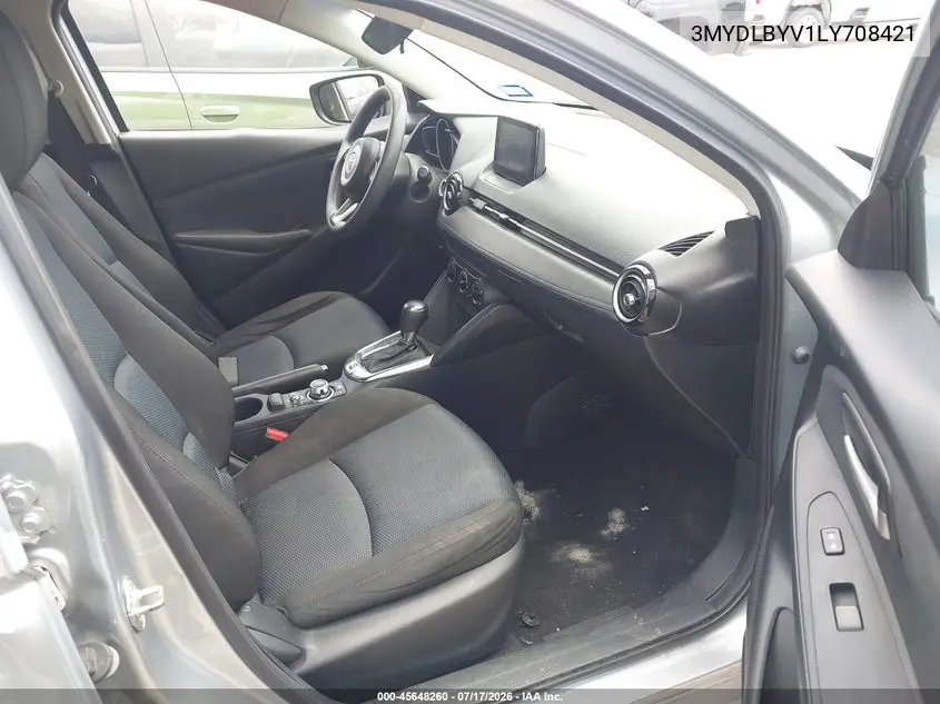 2020 Toyota Yaris Le VIN: 3MYDLBYV1LY708421 Lot: 45648260