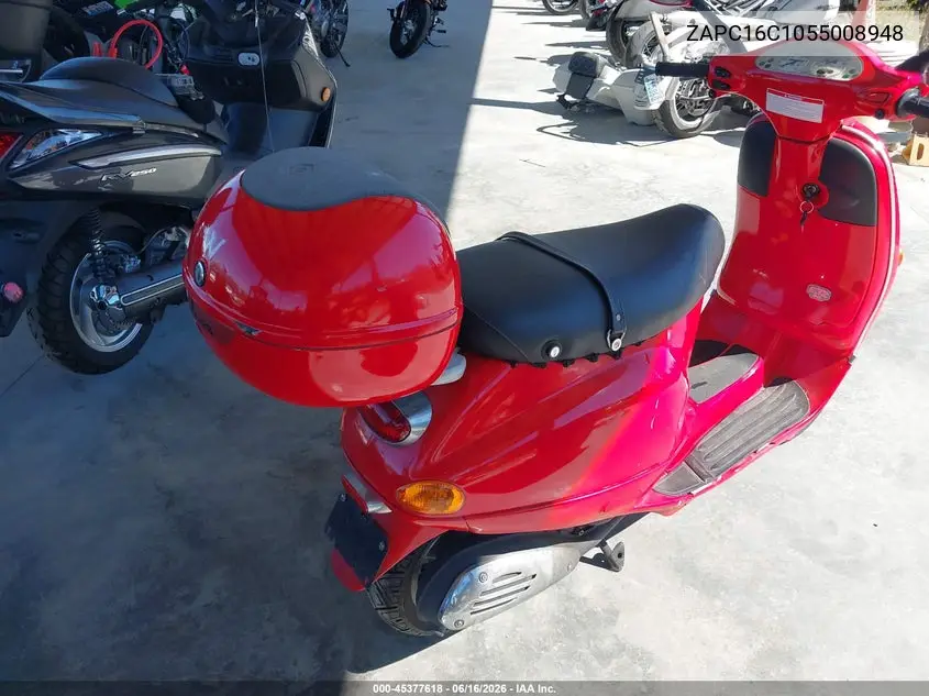 2005 Vespa C161C VIN: ZAPC16C1055008948 Lot: 45377618