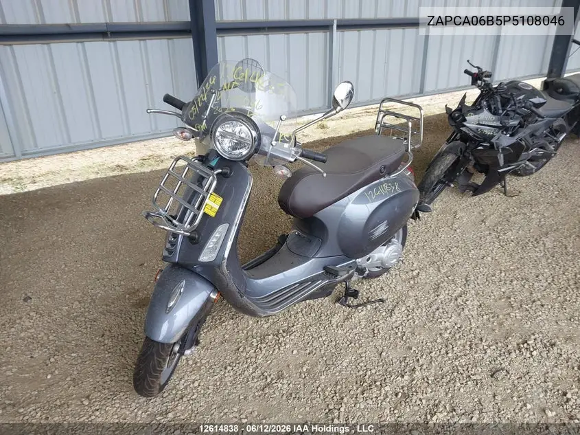 2023 Vespa Primavera/Sprint 50 VIN: ZAPCA06B5P5108046 Lot: 12614838