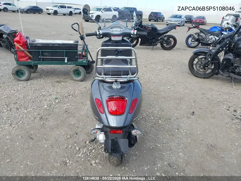 2023 Vespa Primavera/Sprint 50 VIN: ZAPCA06B5P5108046 Lot: 12614838