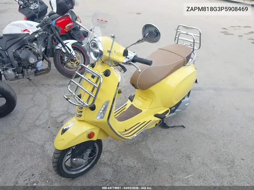 2023 Vespa Primavera/Sprint 150 VIN: ZAPM818G3P5908469 Lot: 44779951