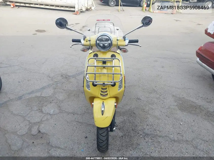 2023 Vespa Primavera/Sprint 150 VIN: ZAPM818G3P5908469 Lot: 44779951