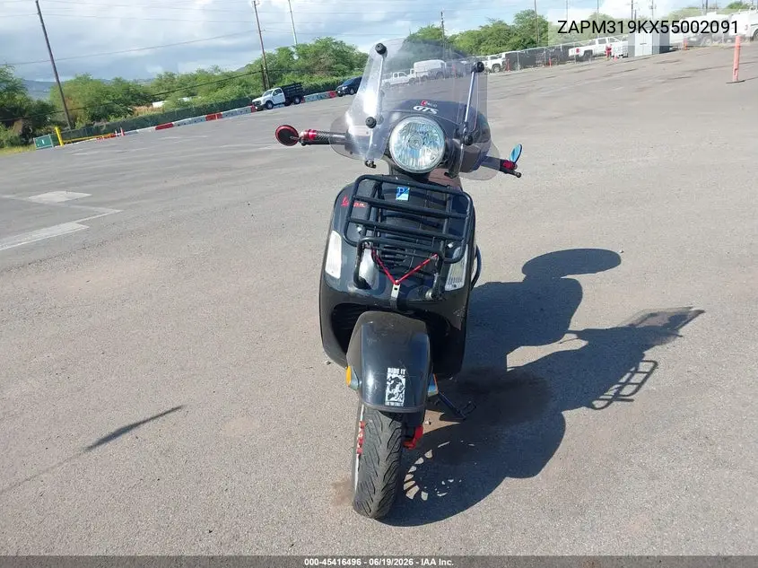 2005 Vespa Granturismo 200 VIN: ZAPM319KX55002091 Lot: 45416496