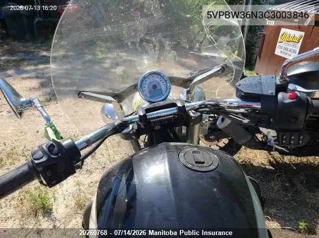 2012 Victory Cross Roads Classic Le VIN: 5VPBW36N3C3003846 Lot: 20260768