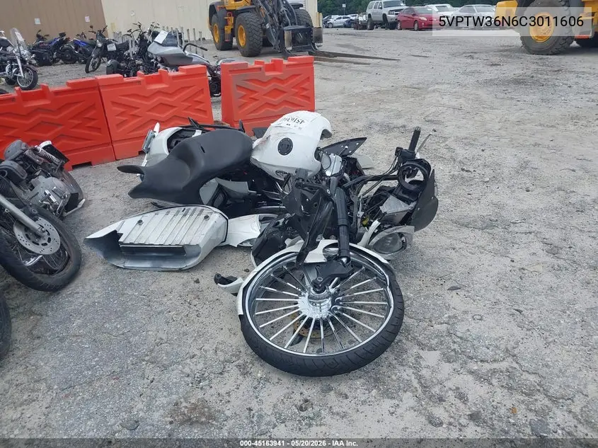 2012 Victory Motorcycles Cross Country Tour VIN: 5VPTW36N6C3011606 Lot: 45163941
