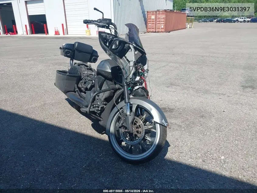 2014 Victory Motorcycles Cross Country VIN: 5VPDB36N9E3031397 Lot: 45115585