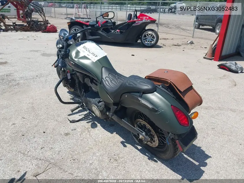 2016 Victory Motorcycles Gunner VIN: 5VPLB36NXG3052483 Lot: 45079208