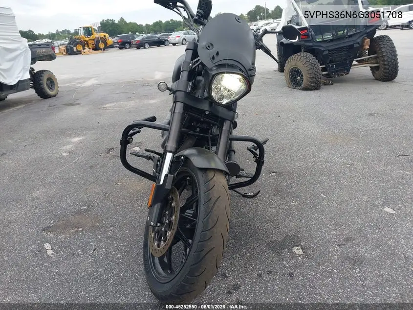 2016 Victory Motorcycles Hammer S VIN: 5VPHS36N6G3051708 Lot: 45252550