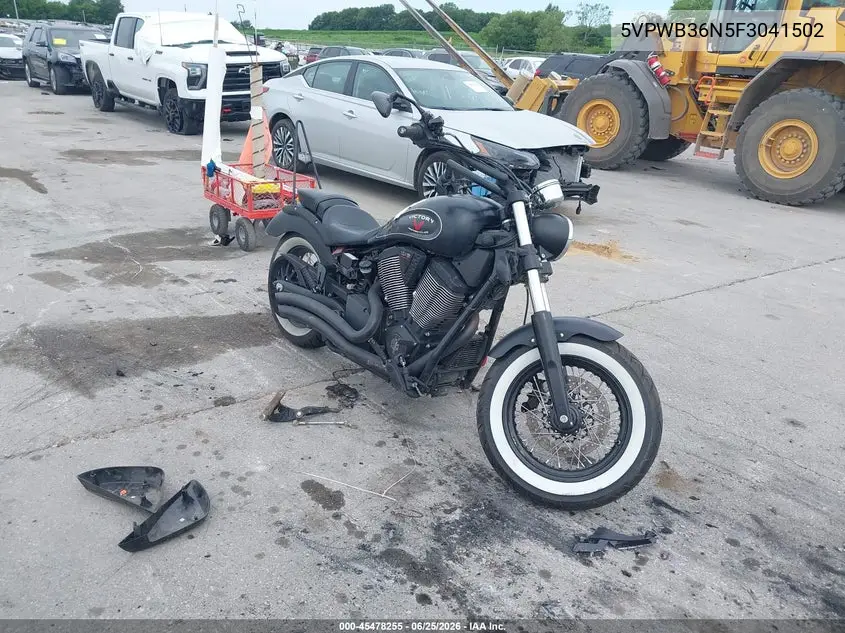 2015 Victory Motorcycles High-Ball VIN: 5VPWB36N5F3041502 Lot: 45478255