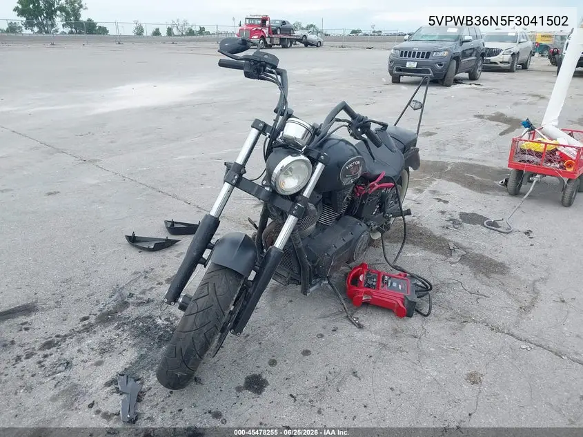 2015 Victory Motorcycles High-Ball VIN: 5VPWB36N5F3041502 Lot: 45478255