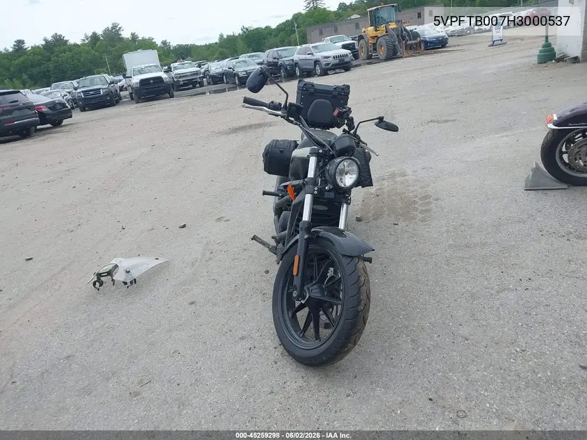 2017 Victory Motorcycles Octane VIN: 5VPFTB007H3000537 Lot: 45259298