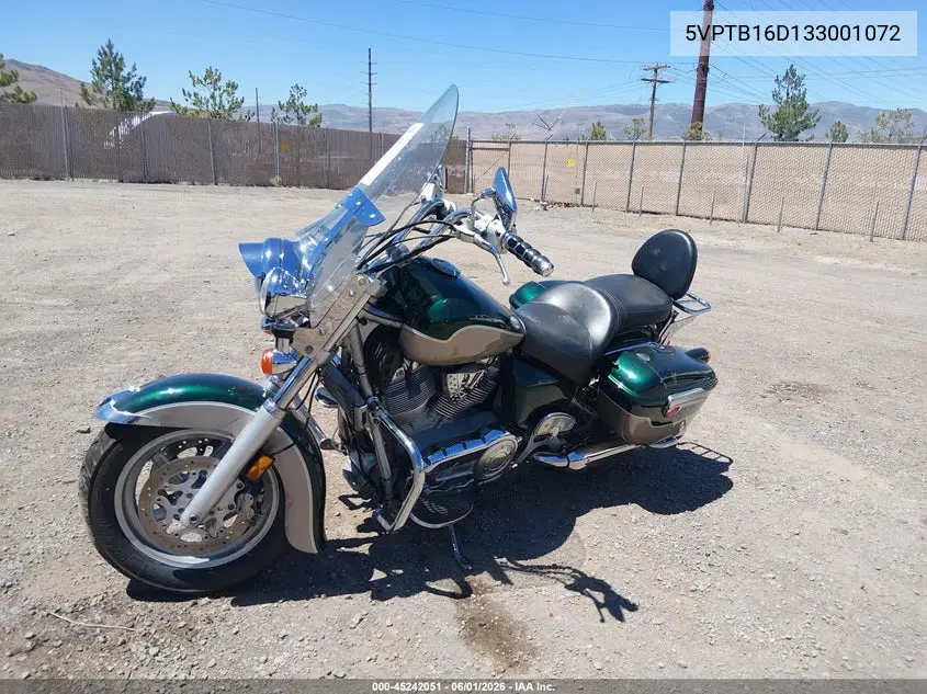 2003 Victory Motorcycles Touring VIN: 5VPTB16D133001072 Lot: 45242051