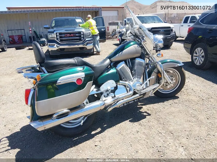 2003 Victory Motorcycles Touring VIN: 5VPTB16D133001072 Lot: 45242051