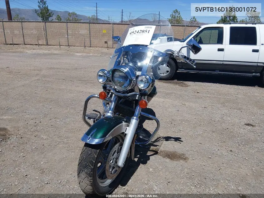2003 Victory Motorcycles Touring VIN: 5VPTB16D133001072 Lot: 45242051