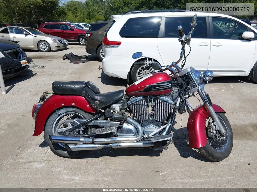 2003 Victory Motorcycles Touring VIN: 5VPTB16D933000719 Lot: 45622340