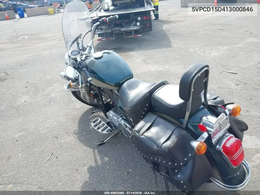2001 Victory Motorcycles V92 C Deluxe VIN: 5VPCD15D413000846 Lot: 45622468
