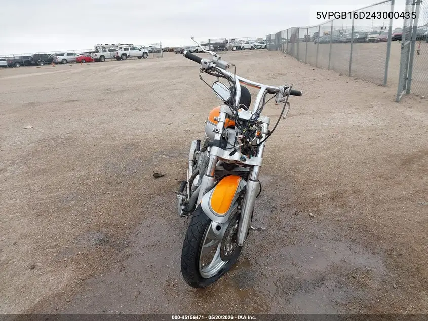 2004 Victory Motorcycles Vegas VIN: 5VPGB16D243000435 Lot: 45156471