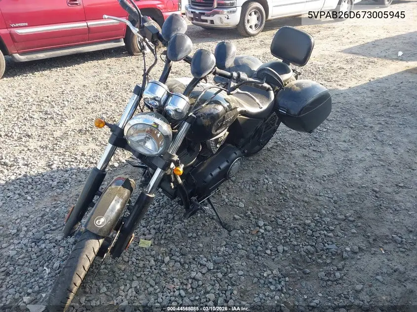 2007 Victory Motorcycles Vegas 8-Ball VIN: 5VPAB26D673005945 Lot: 44568085