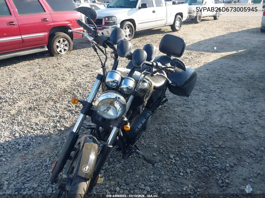 2007 Victory Motorcycles Vegas 8-Ball VIN: 5VPAB26D673005945 Lot: 44568085