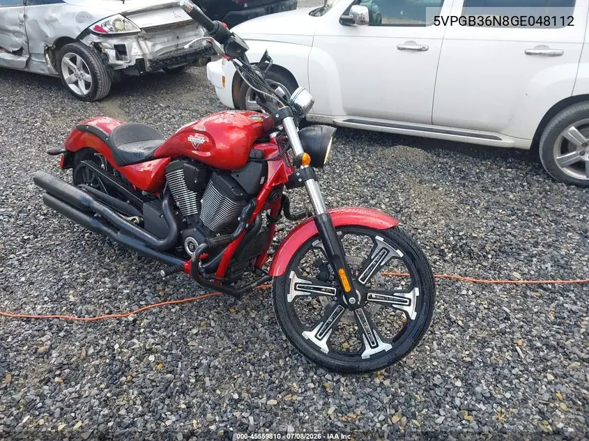 2016 Victory Motorcycles Vegas VIN: 5VPGB36N8G3048112 Lot: 45559810