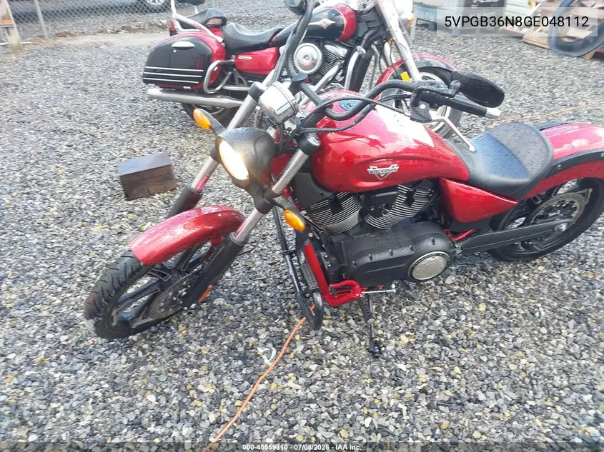 2016 Victory Motorcycles Vegas VIN: 5VPGB36N8G3048112 Lot: 45559810