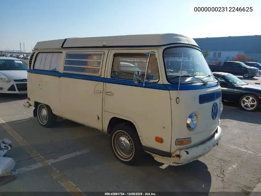 00000002312246625 1971 Volkswagon Kombi Bus