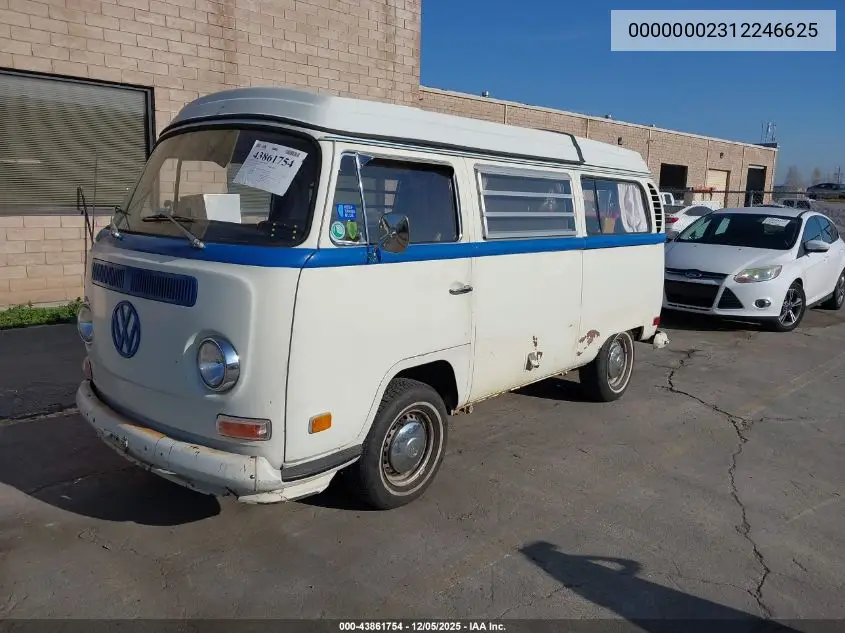 00000002312246625 1971 Volkswagon Kombi Bus