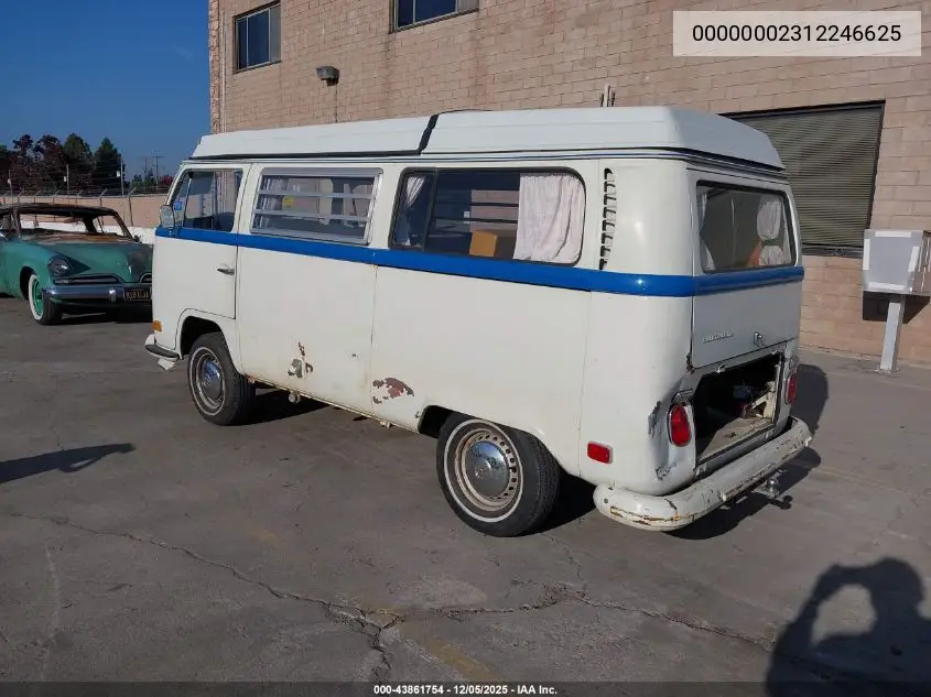 00000002312246625 1971 Volkswagon Kombi Bus