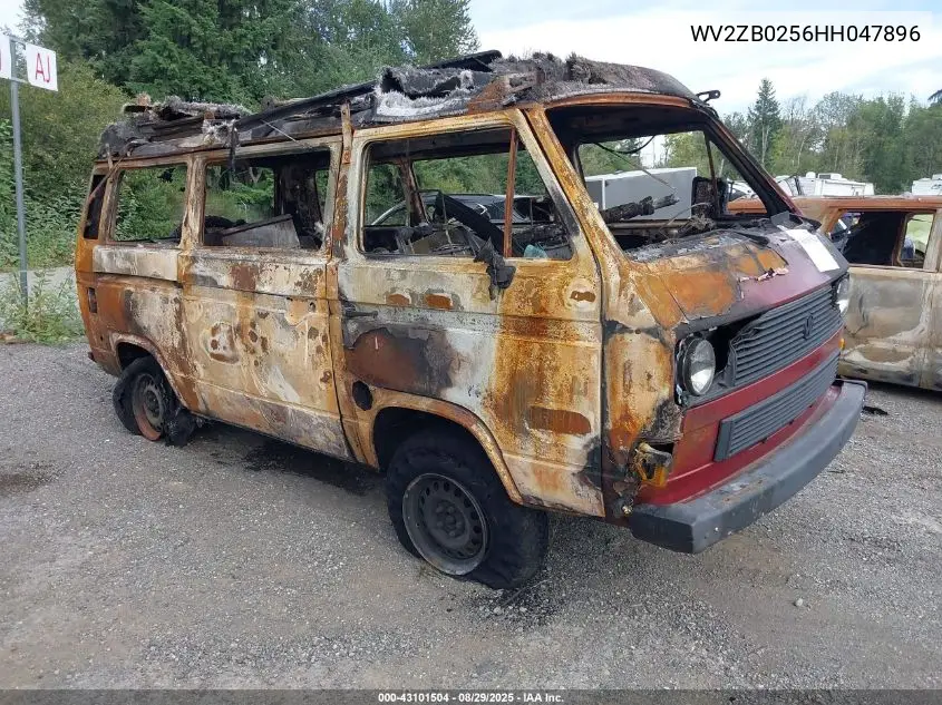 WV2ZB0256HH047896 1987 Volkswagen Vanagon Campmobile