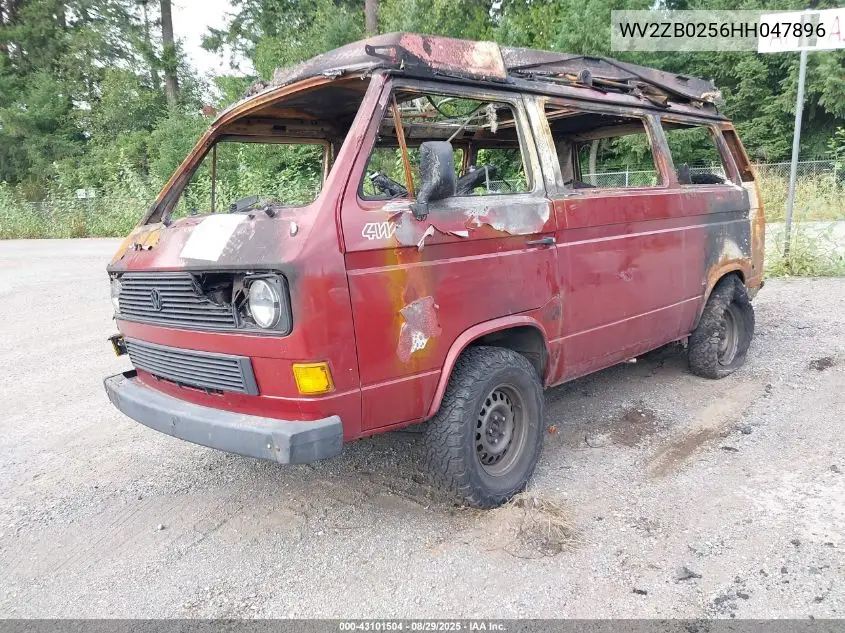 WV2ZB0256HH047896 1987 Volkswagen Vanagon Campmobile