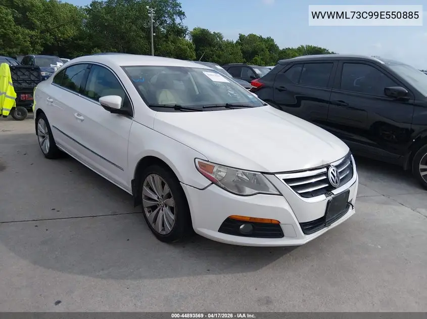 2009 Volkswagen Cc Sport VIN: WVWML73C99E550885 Lot: 44893569