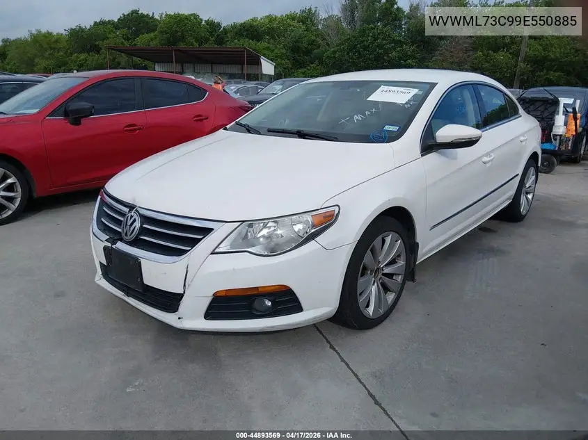 2009 Volkswagen Cc Sport VIN: WVWML73C99E550885 Lot: 44893569
