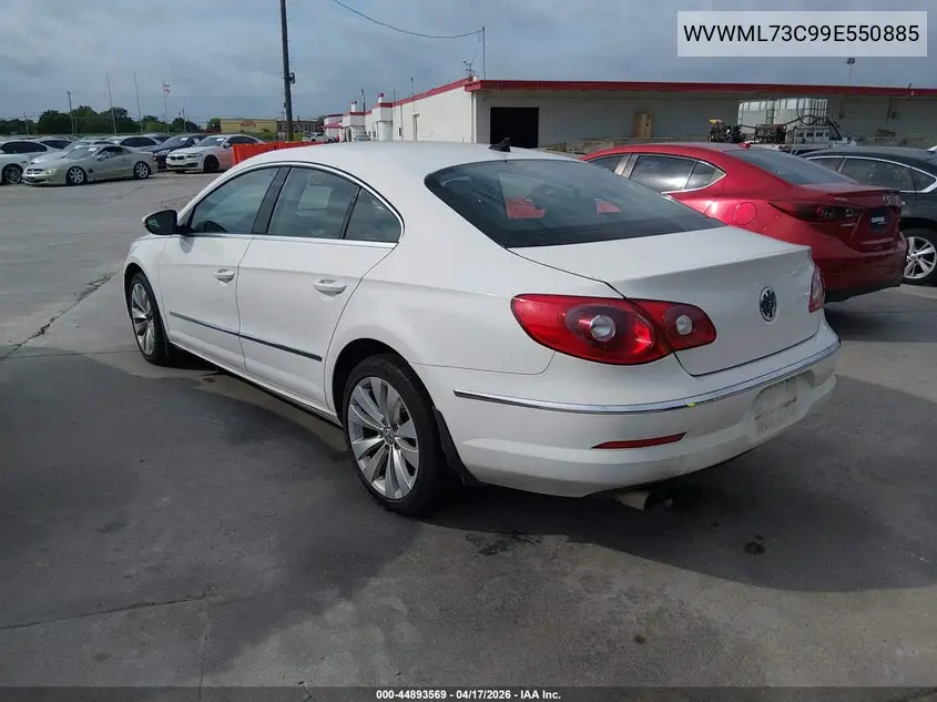 2009 Volkswagen Cc Sport VIN: WVWML73C99E550885 Lot: 44893569
