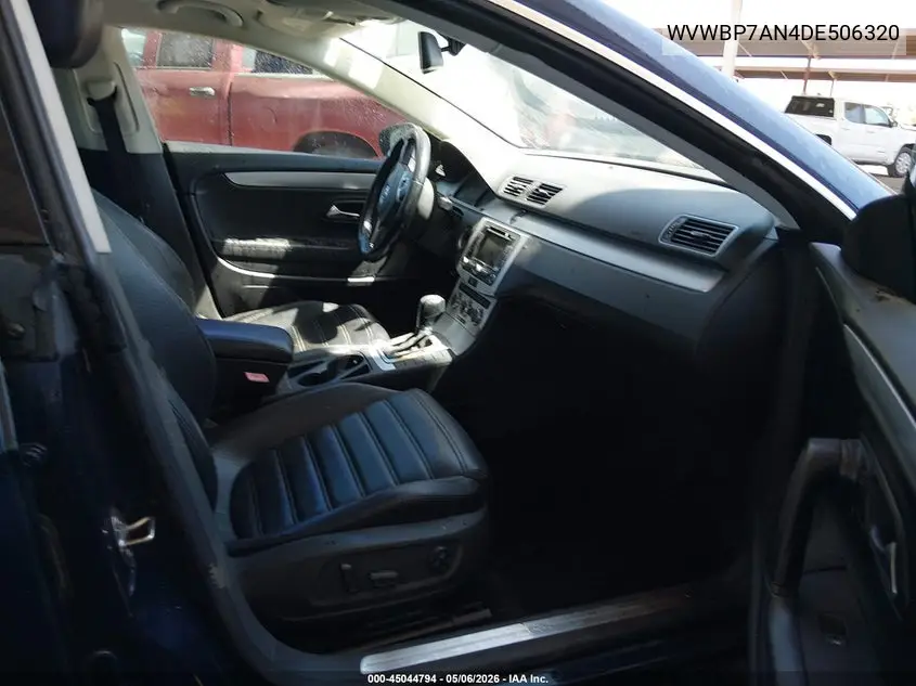 2013 Volkswagen Cc 2.0T Sport Plus VIN: WVWBP7AN4DE506320 Lot: 45044794