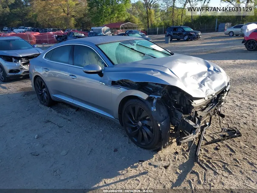 2019 Volkswagen Arteon 2.0T Se R-Line VIN: WVWFR7AN4KE031129 Lot: 44842195