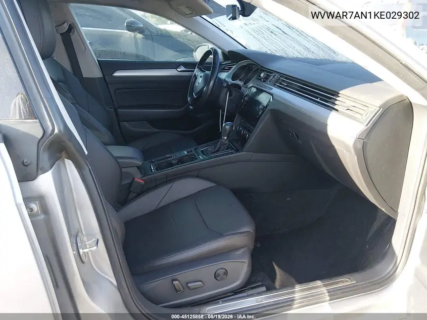 2019 Volkswagen Arteon 2.0T Se VIN: WVWAR7AN1KE029302 Lot: 45125858