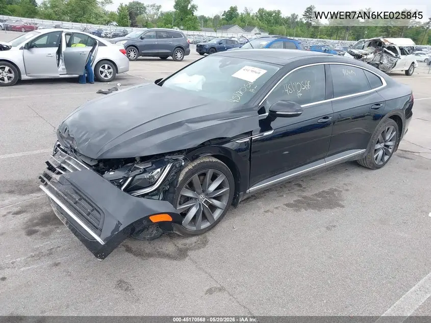 2019 Volkswagen Arteon 2.0T Sel Premium VIN: WVWER7AN6KE025845 Lot: 45170568