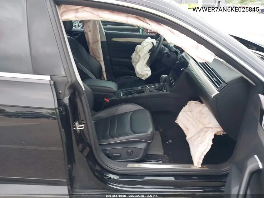 2019 Volkswagen Arteon 2.0T Sel Premium VIN: WVWER7AN6KE025845 Lot: 45170568