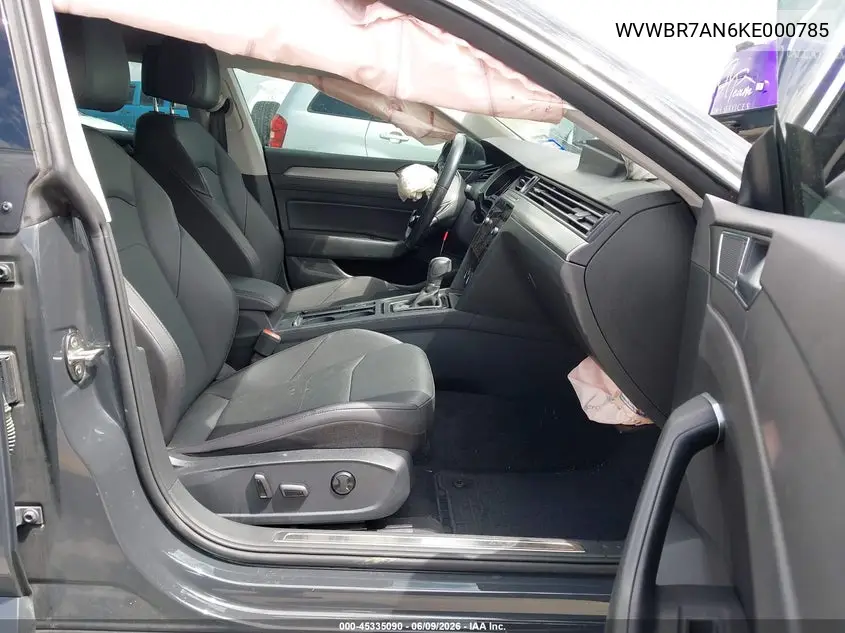 2019 Volkswagen Arteon 2.0T Se VIN: WVWBR7AN6KE000785 Lot: 45335090