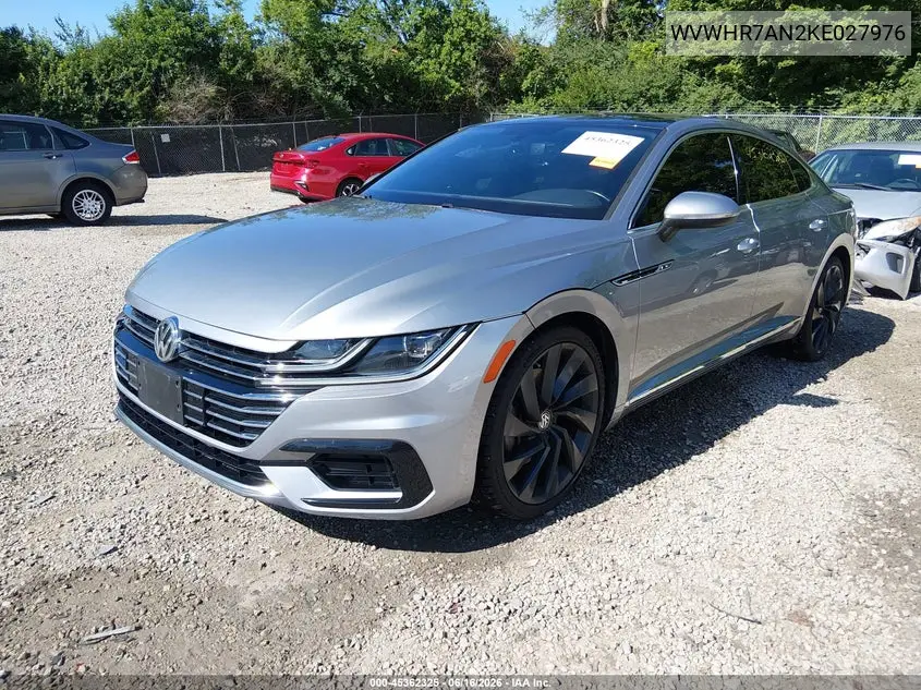 2019 Volkswagen Arteon 2.0T Sel R-Line VIN: WVWHR7AN2KE027976 Lot: 45362325