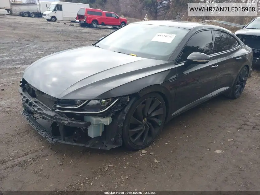 2020 Volkswagen Arteon 2.0T Sel R-Line VIN: WVWHR7AN7LE015968 Lot: 44131090