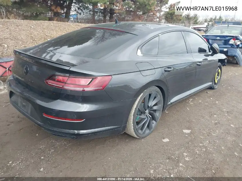2020 Volkswagen Arteon 2.0T Sel R-Line VIN: WVWHR7AN7LE015968 Lot: 44131090