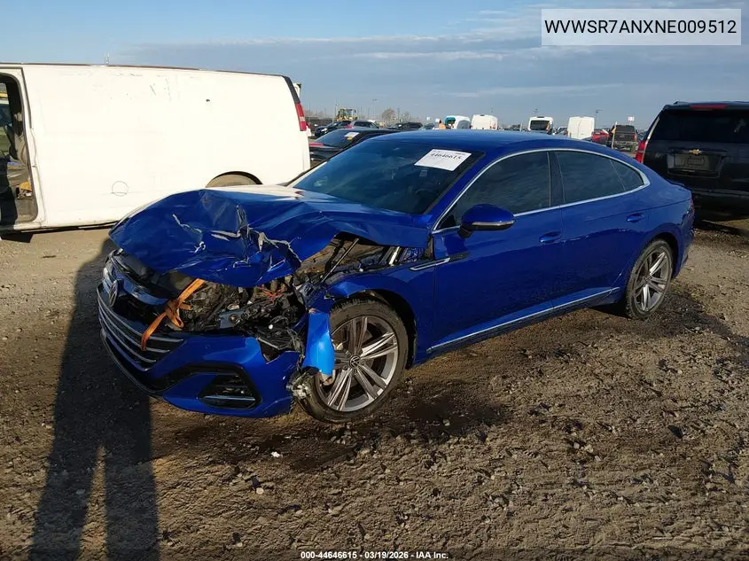 2022 Volkswagen Arteon 2.0T Se R-Line VIN: WVWSR7ANXNE009512 Lot: 44646615