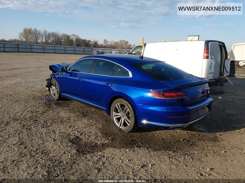 2022 Volkswagen Arteon 2.0T Se R-Line VIN: WVWSR7ANXNE009512 Lot: 44646615