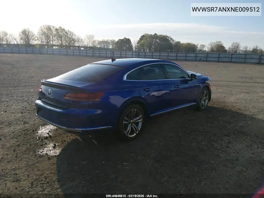 2022 Volkswagen Arteon 2.0T Se R-Line VIN: WVWSR7ANXNE009512 Lot: 44646615