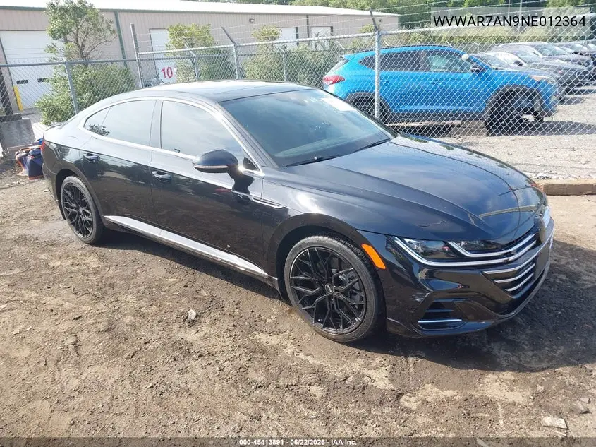 2022 Volkswagen Arteon 2.0T Sel R-Line VIN: WVWAR7AN9NE012364 Lot: 45413891