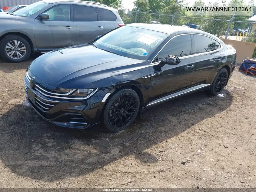 2022 Volkswagen Arteon 2.0T Sel R-Line VIN: WVWAR7AN9NE012364 Lot: 45413891