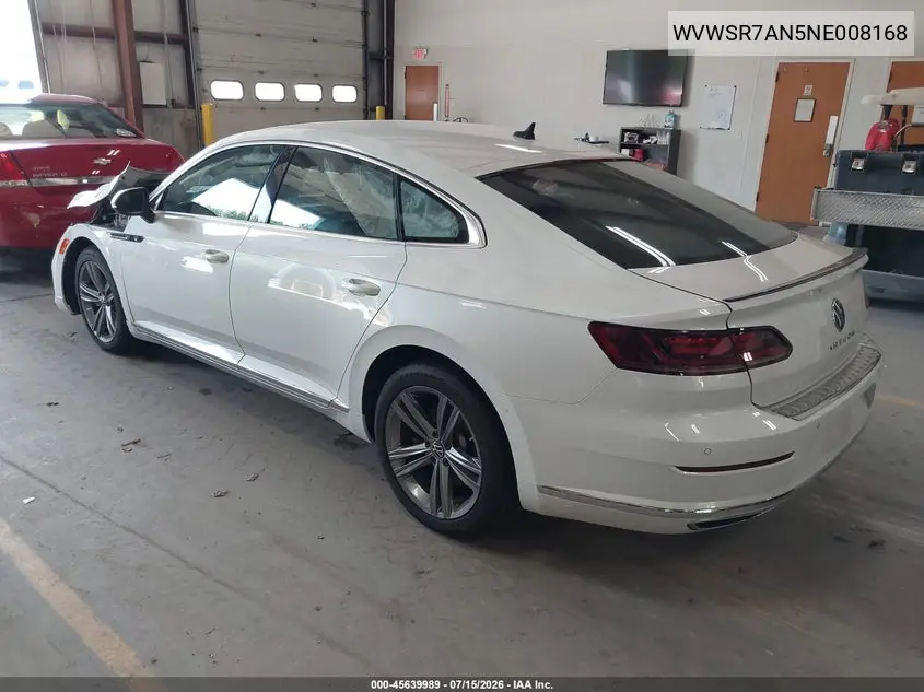 2022 Volkswagen Arteon 2.0T Se R-Line VIN: WVWSR7AN5NE008168 Lot: 45639989